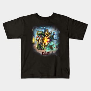 Dungeons & Dragons Party Kids T-Shirt